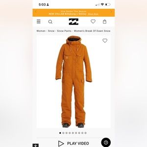 Billabong Women’s Snowsuit